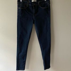 Banana Republic Dark Wash Skinny Jeans